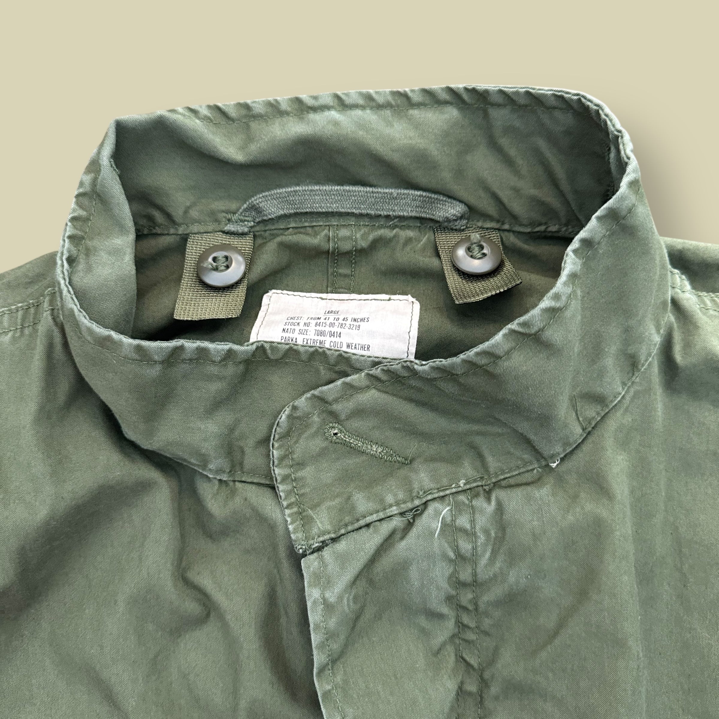 PARKA MILITARE VERDE - L