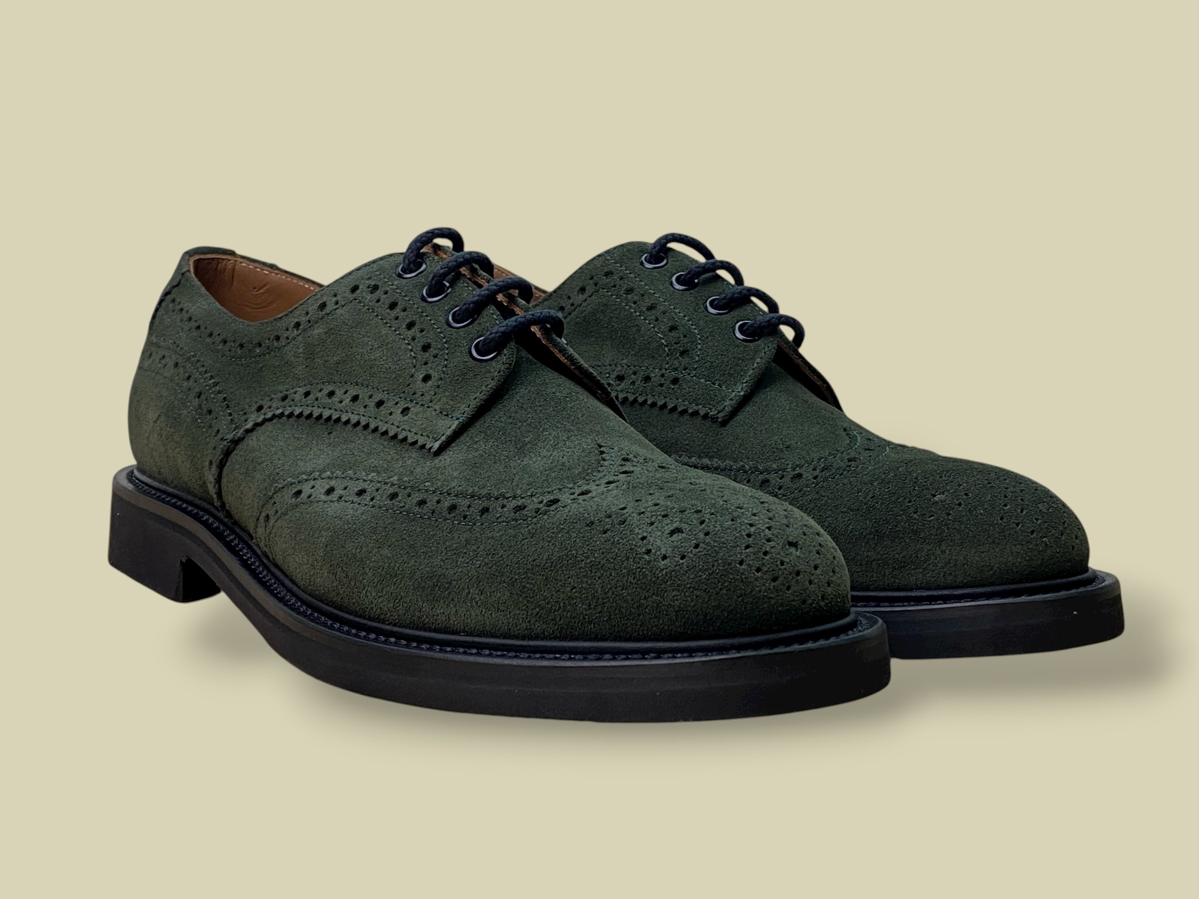 ALFRED GREEN SUEDE