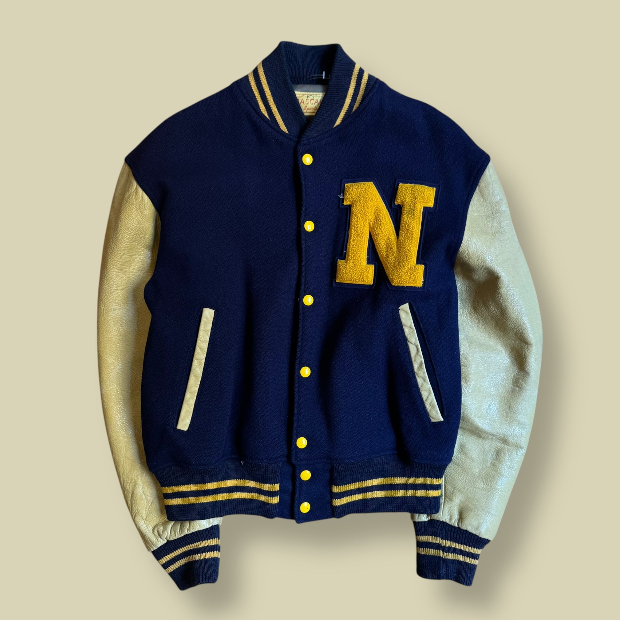 GIACCA VARSITY COLLEGE 50's BLU- L