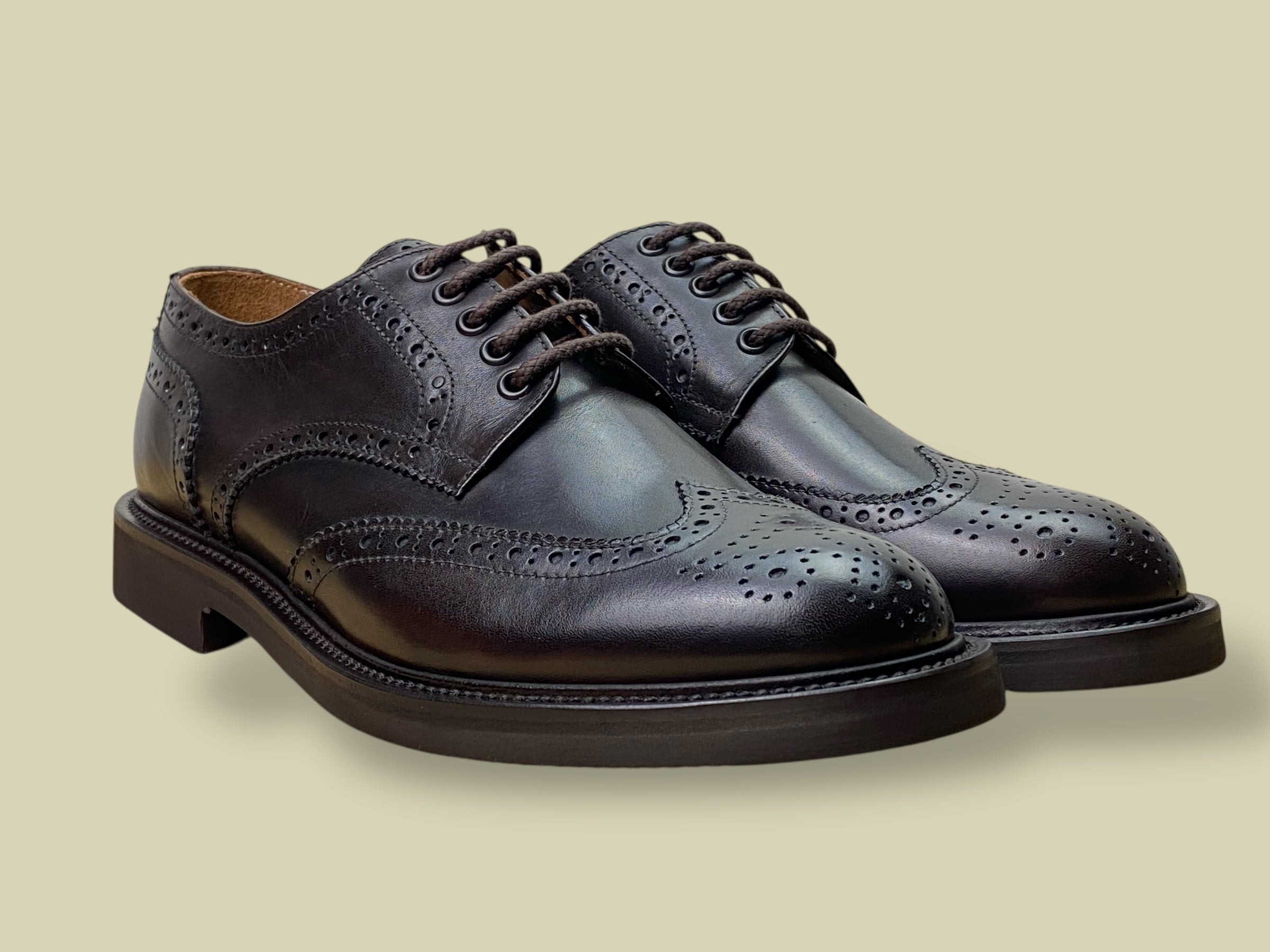 ALFRED DARK BROWN CALF