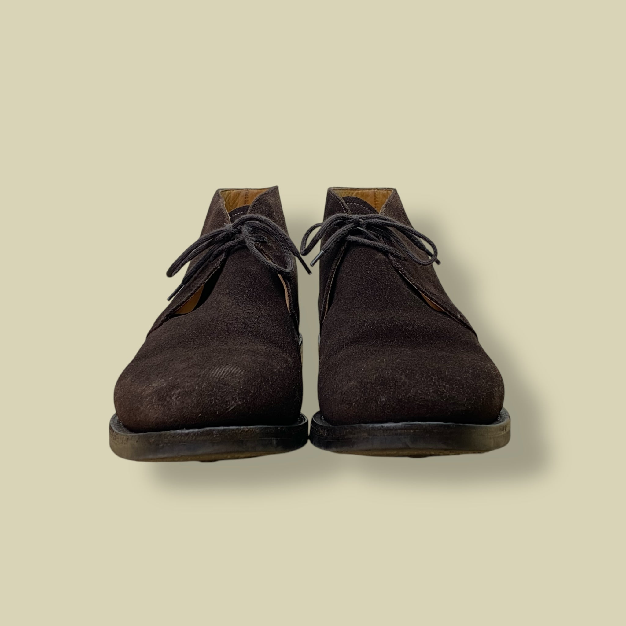 RYDER III DARK BROWN SUEDE VINTAGE