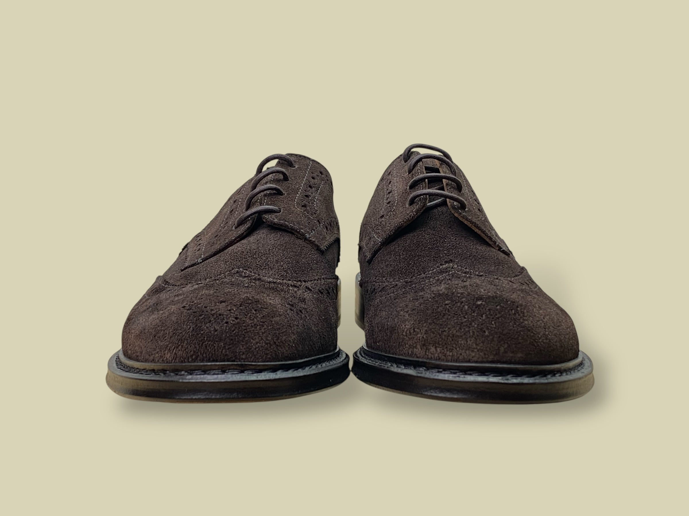 FRANK DARK BROWN SUEDE