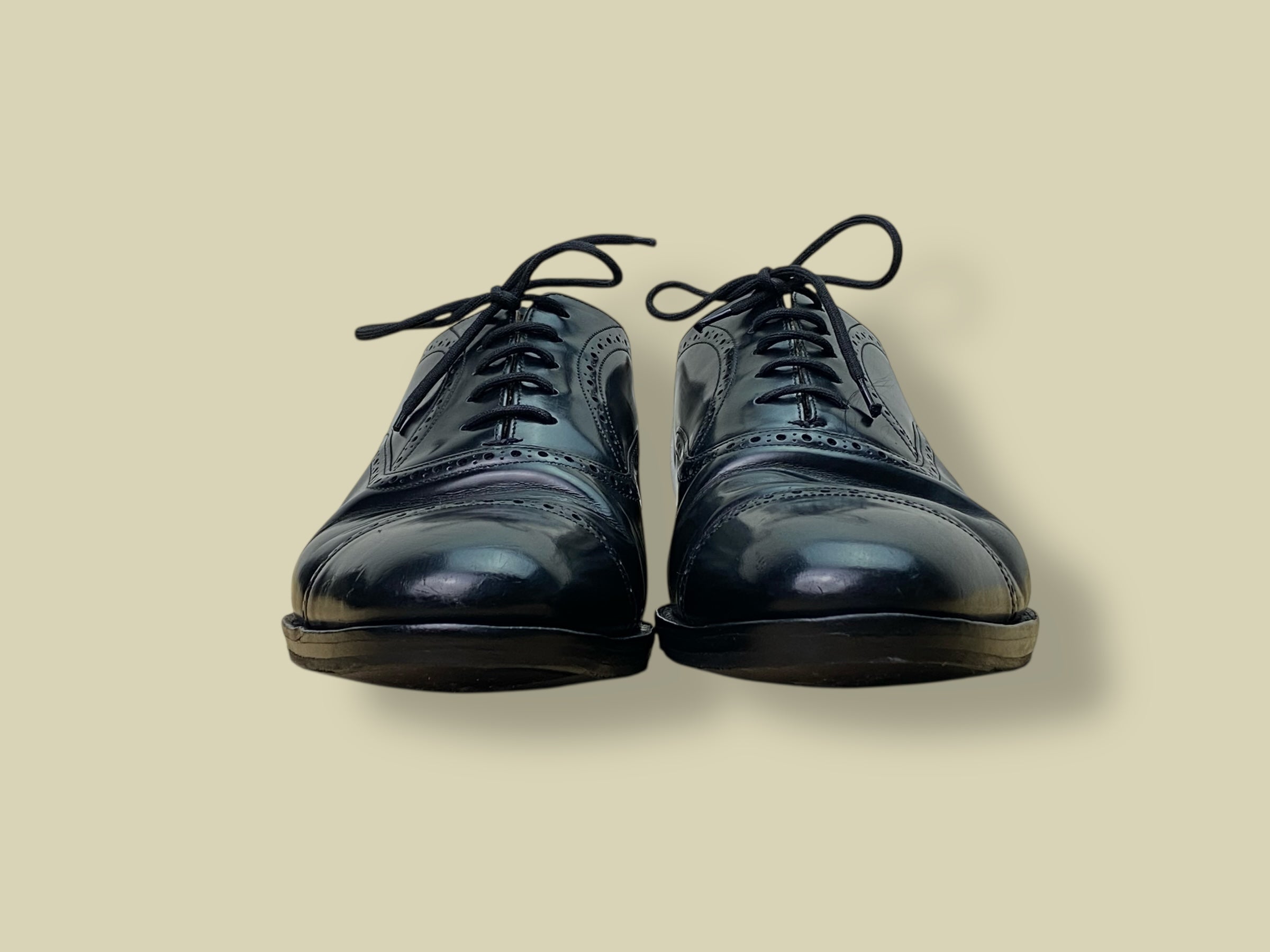 PERTH BLACK BOOKBINDER CALF (VINTAGE)