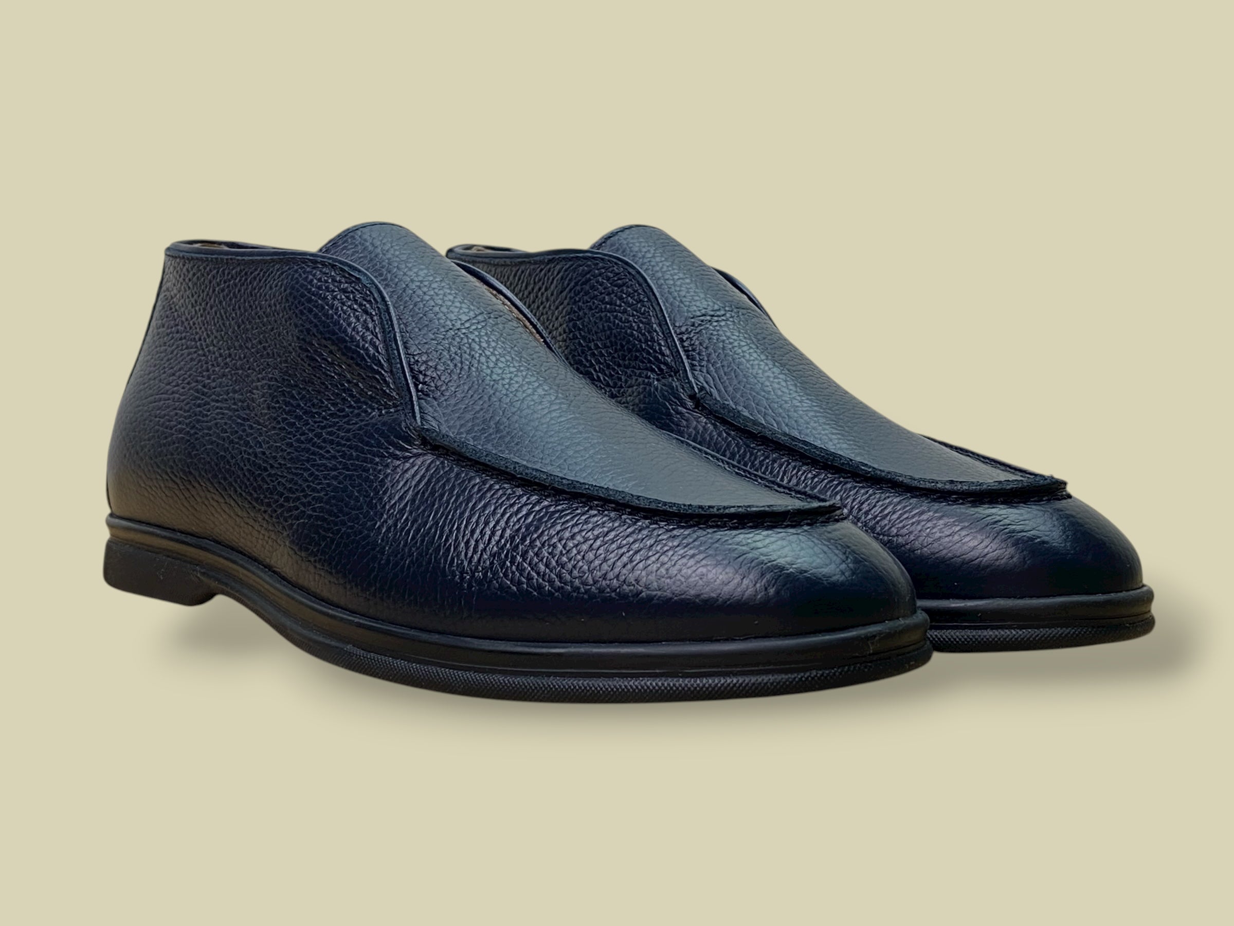 GRAFICO BLUE GRAIN CALF