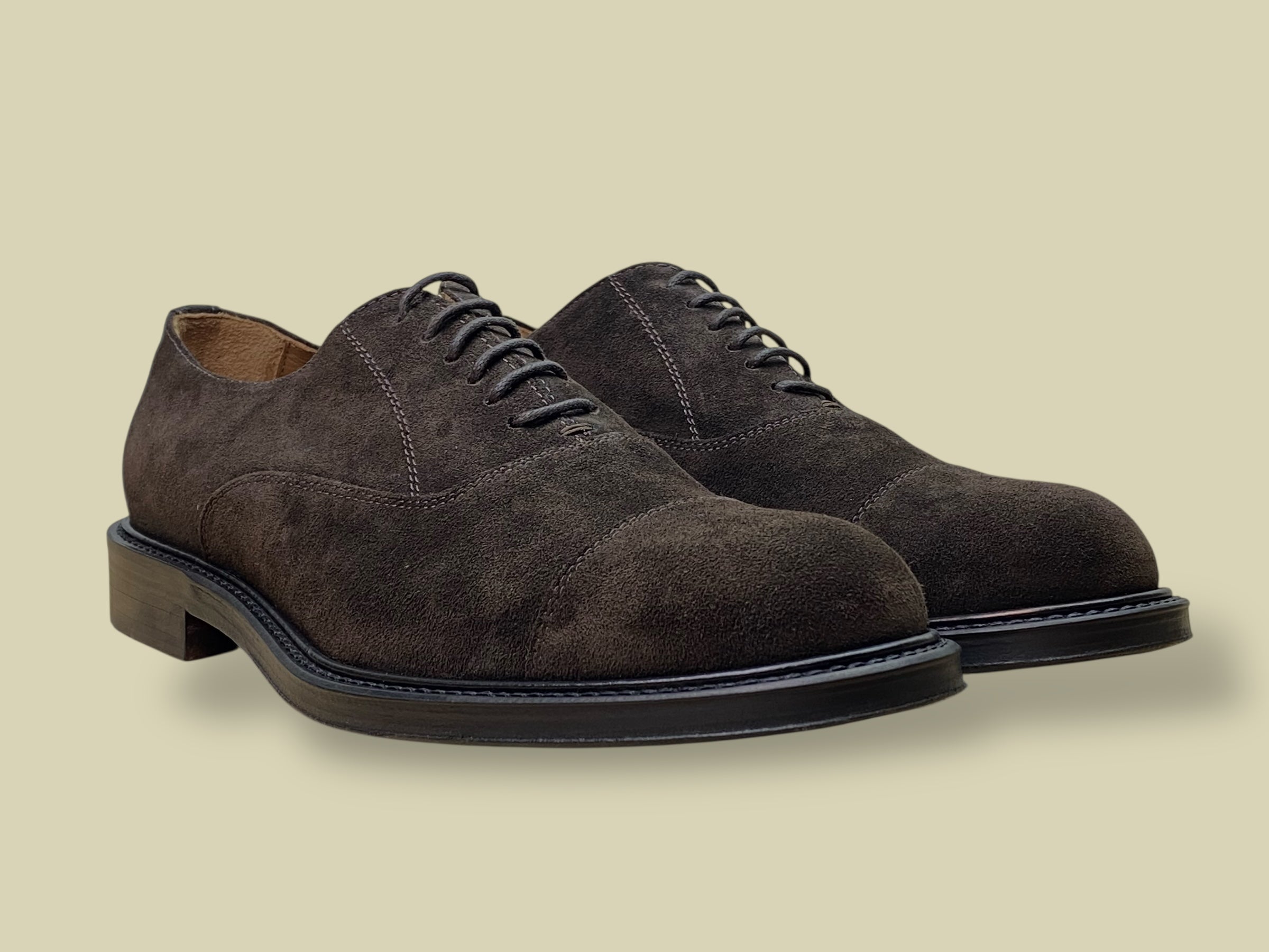 KELVIN DARK BROWN SUEDE