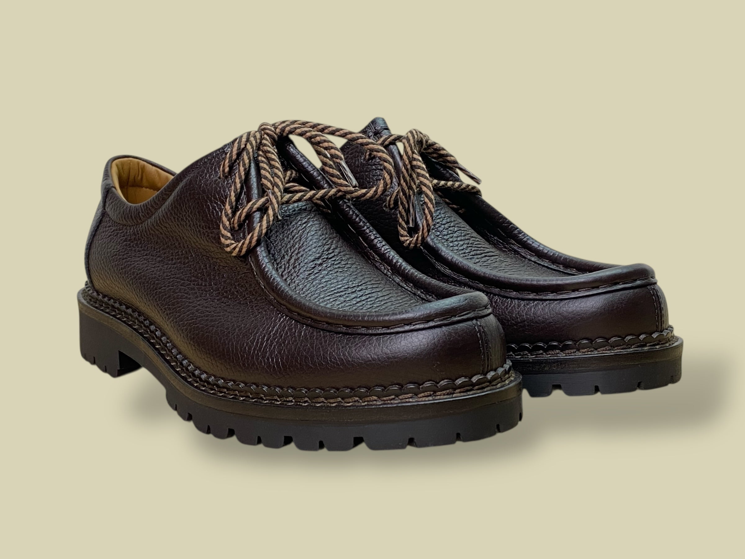 INGEGNERE DARK BROWN GRAIN CALF