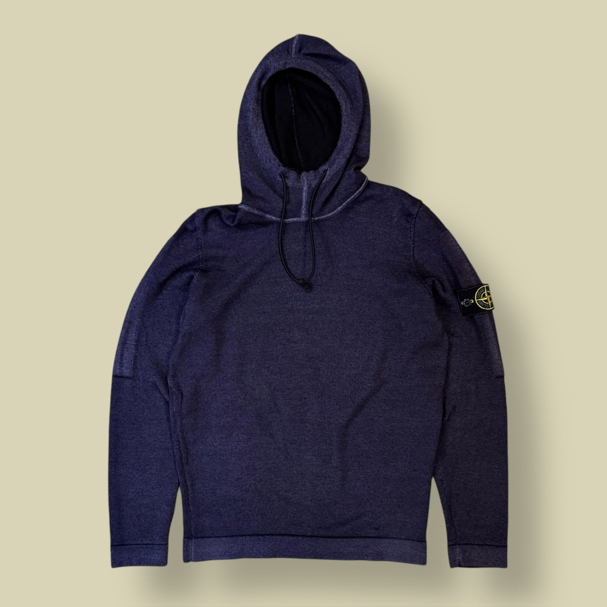 MAGLIONE HOODIE BLU - M