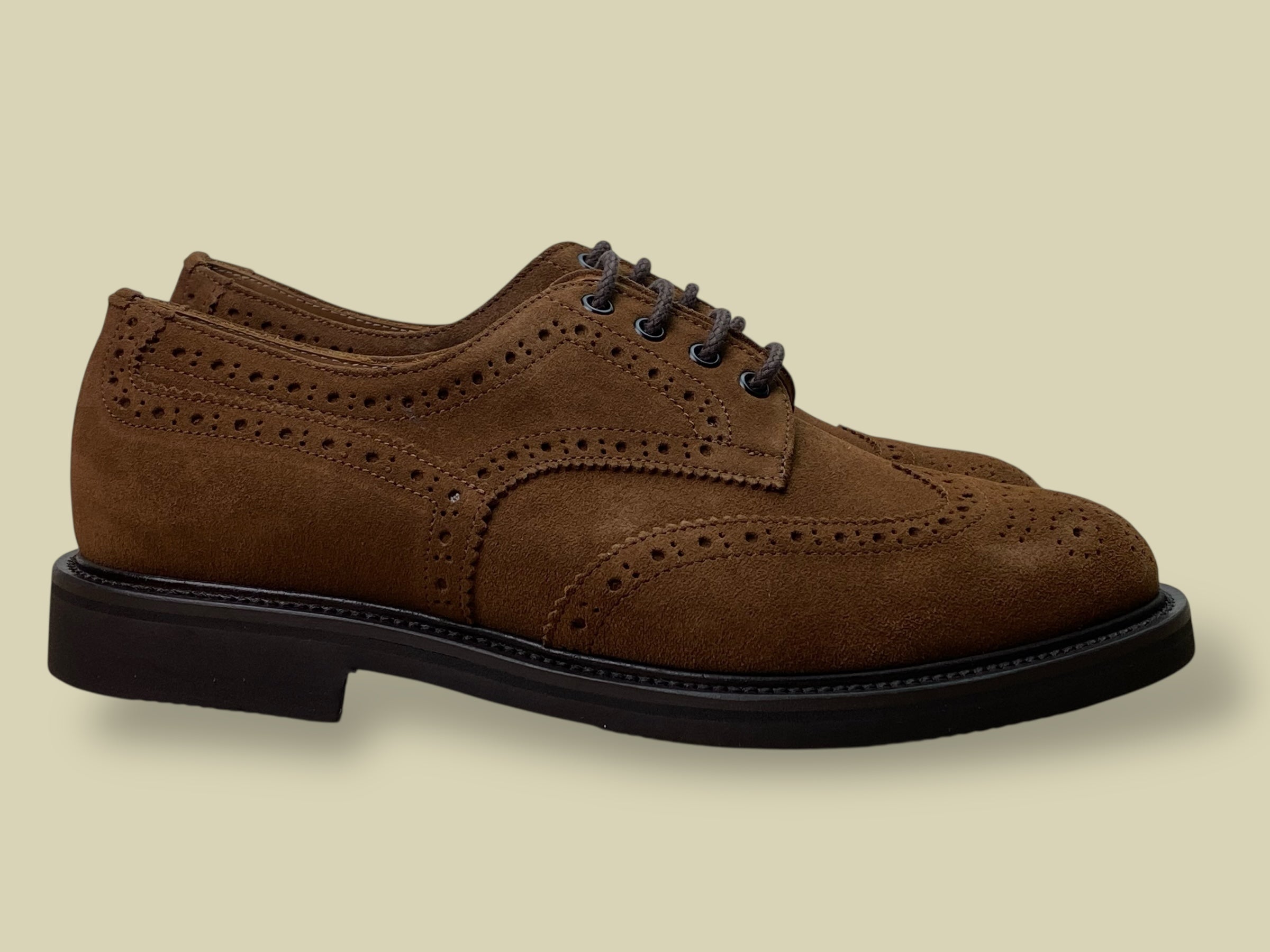 ALFRED CHESTNUT SUEDE