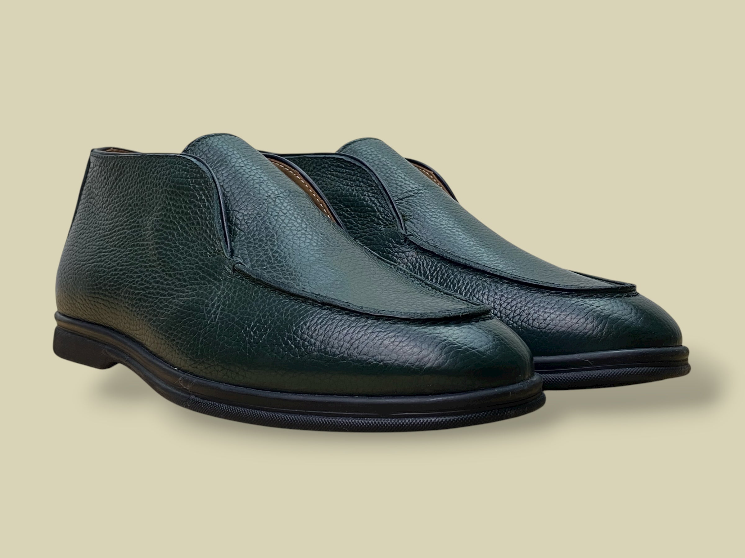 GRAFICO GREEN GRAIN CALF