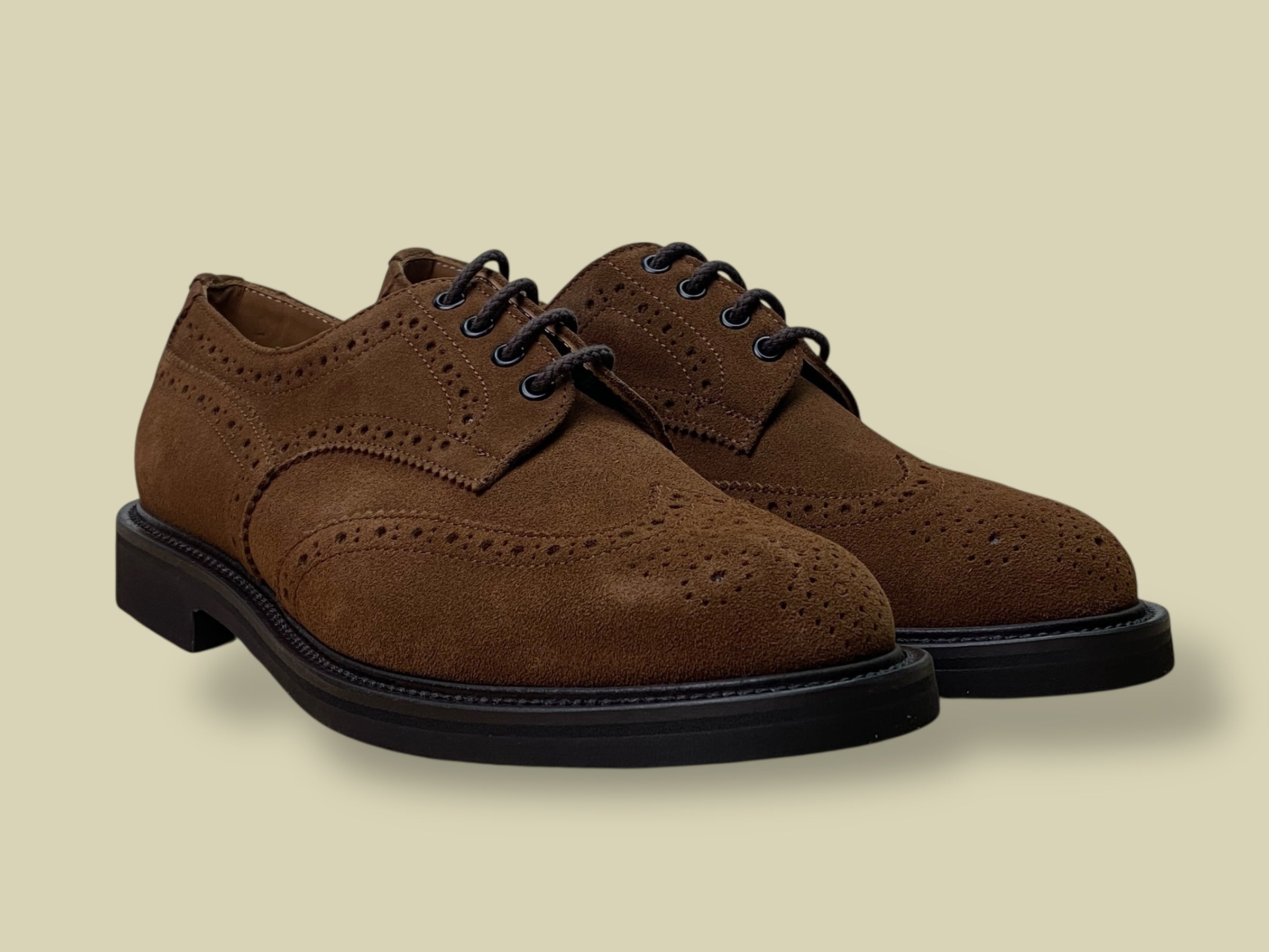 ALFRED CHESTNUT SUEDE