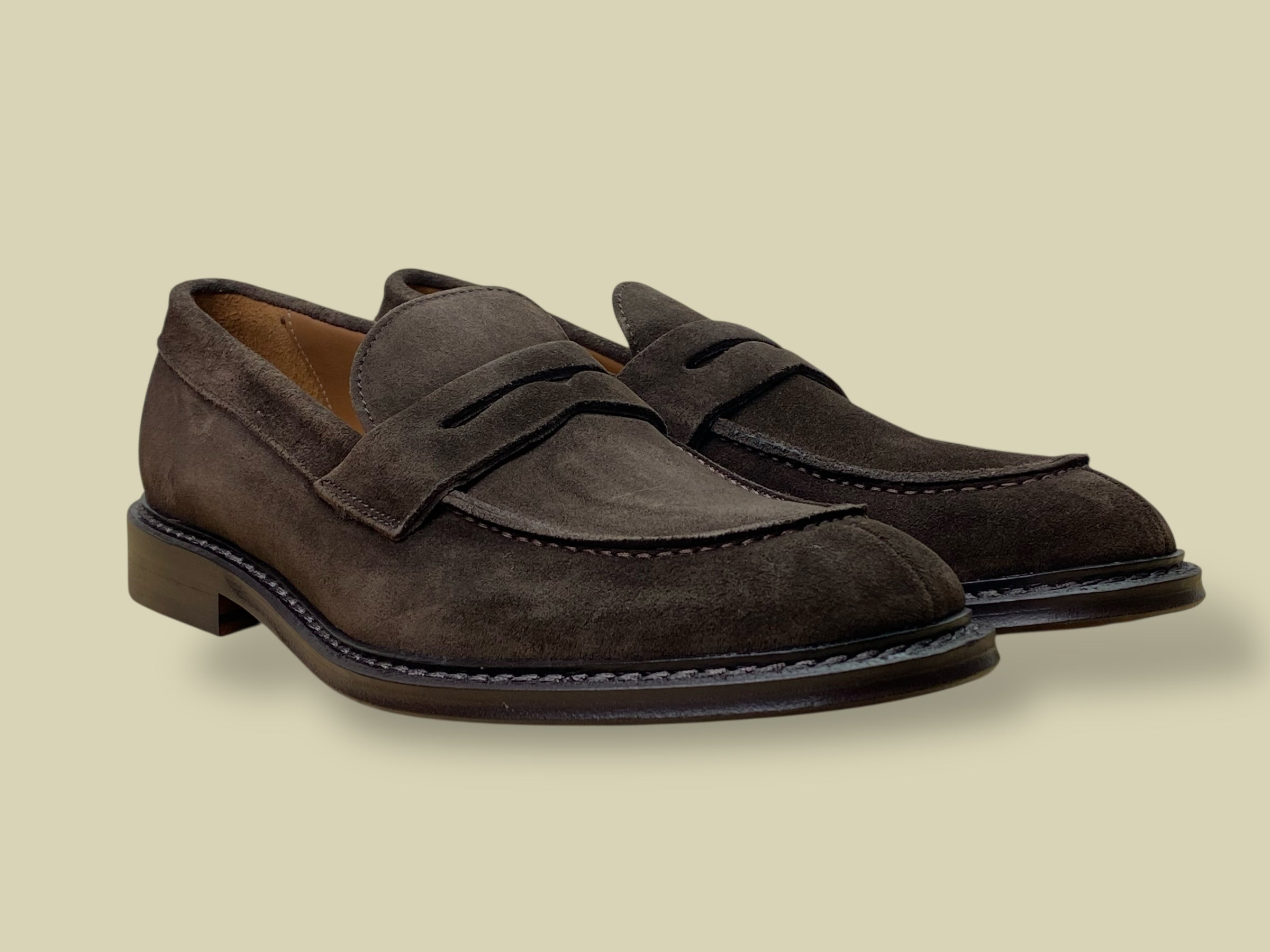 PENNY DARK BROWN SUEDE