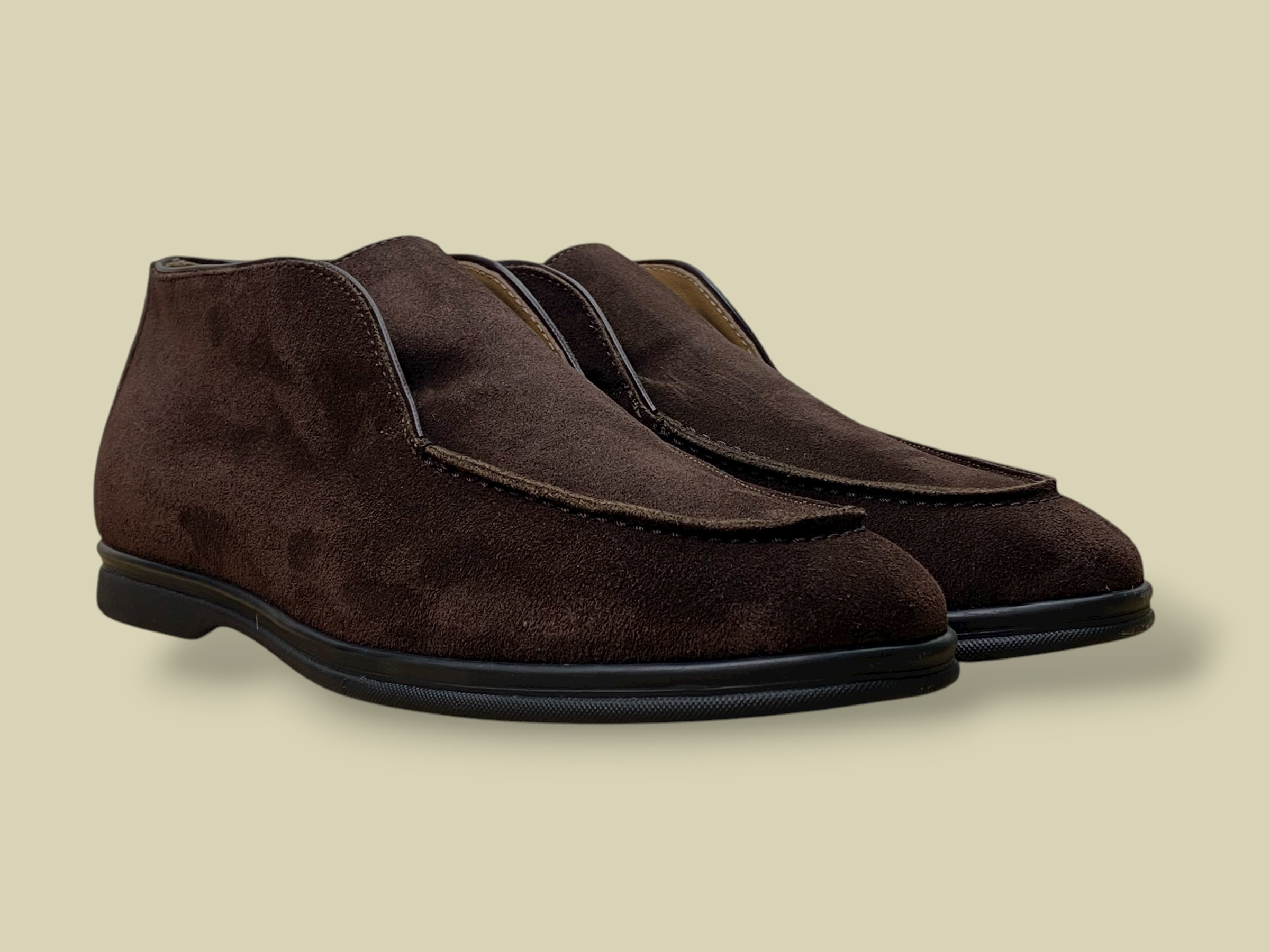 GRAFICO DARK BROWN SUEDE