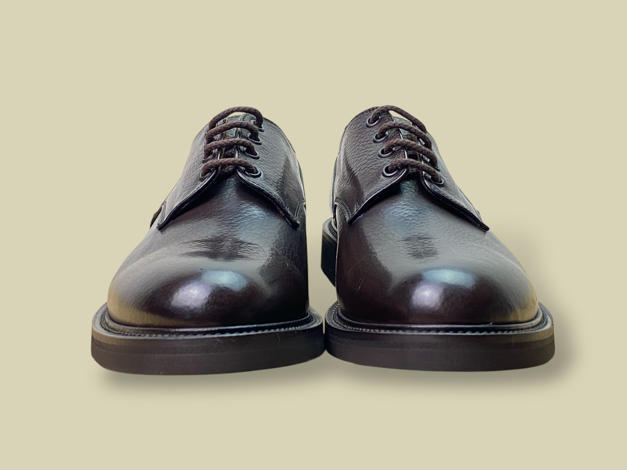 GEORGE DARK BROWN GRAIN CALF