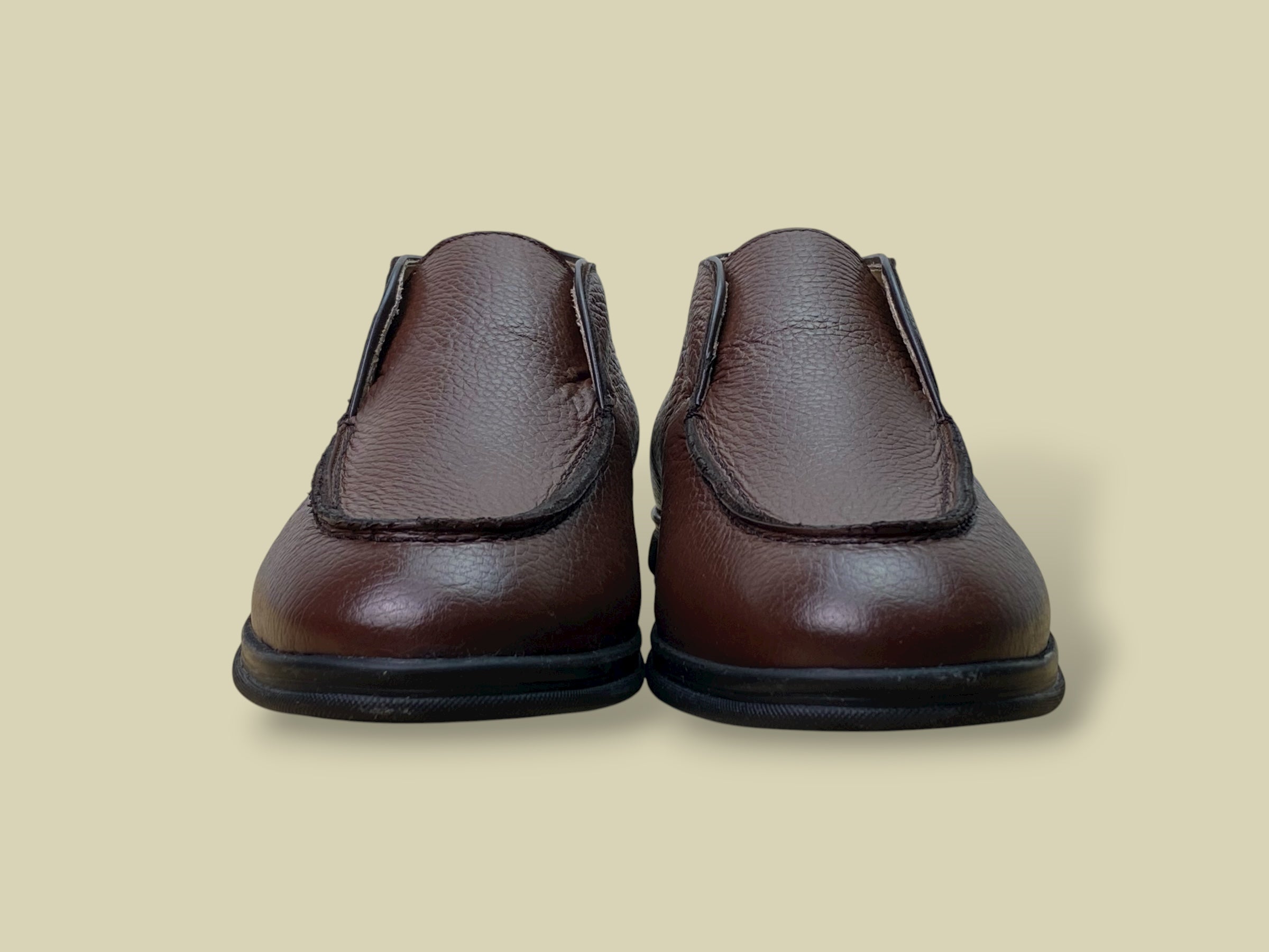 GRAFICO BROWN GRAIN CALF