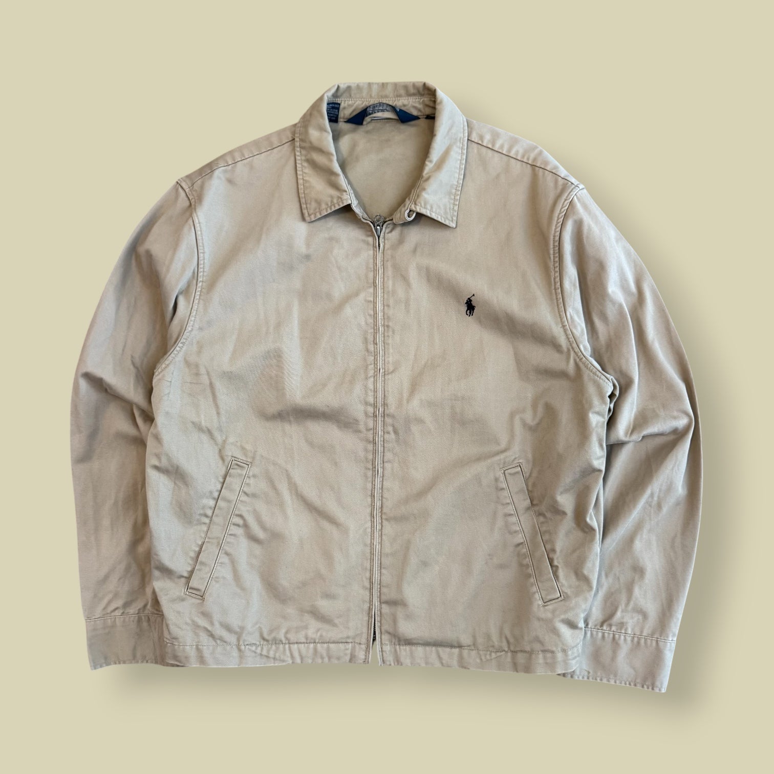 GIACCA HARRINGTON BEIGE - XL