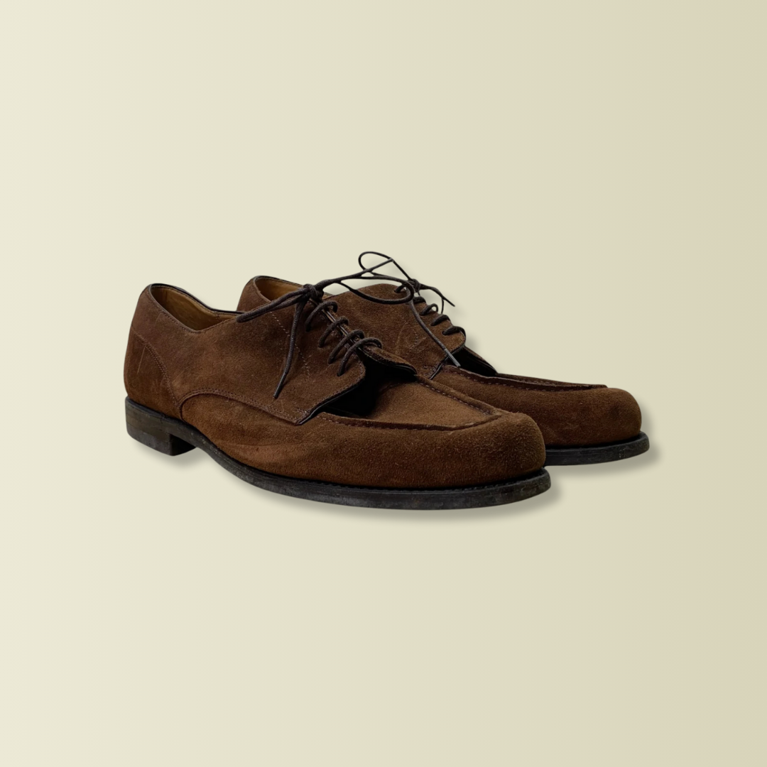 LACED LOAFER BROWN SUEDE (VINTAGE)