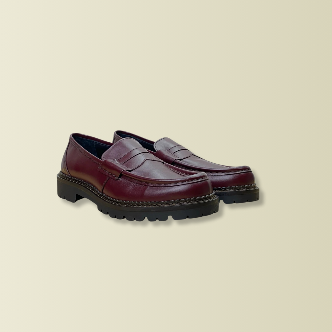 ARCHITETTO BURGUNDY CALF