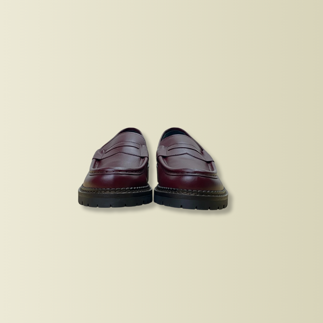 ARCHITETTO BURGUNDY CALF