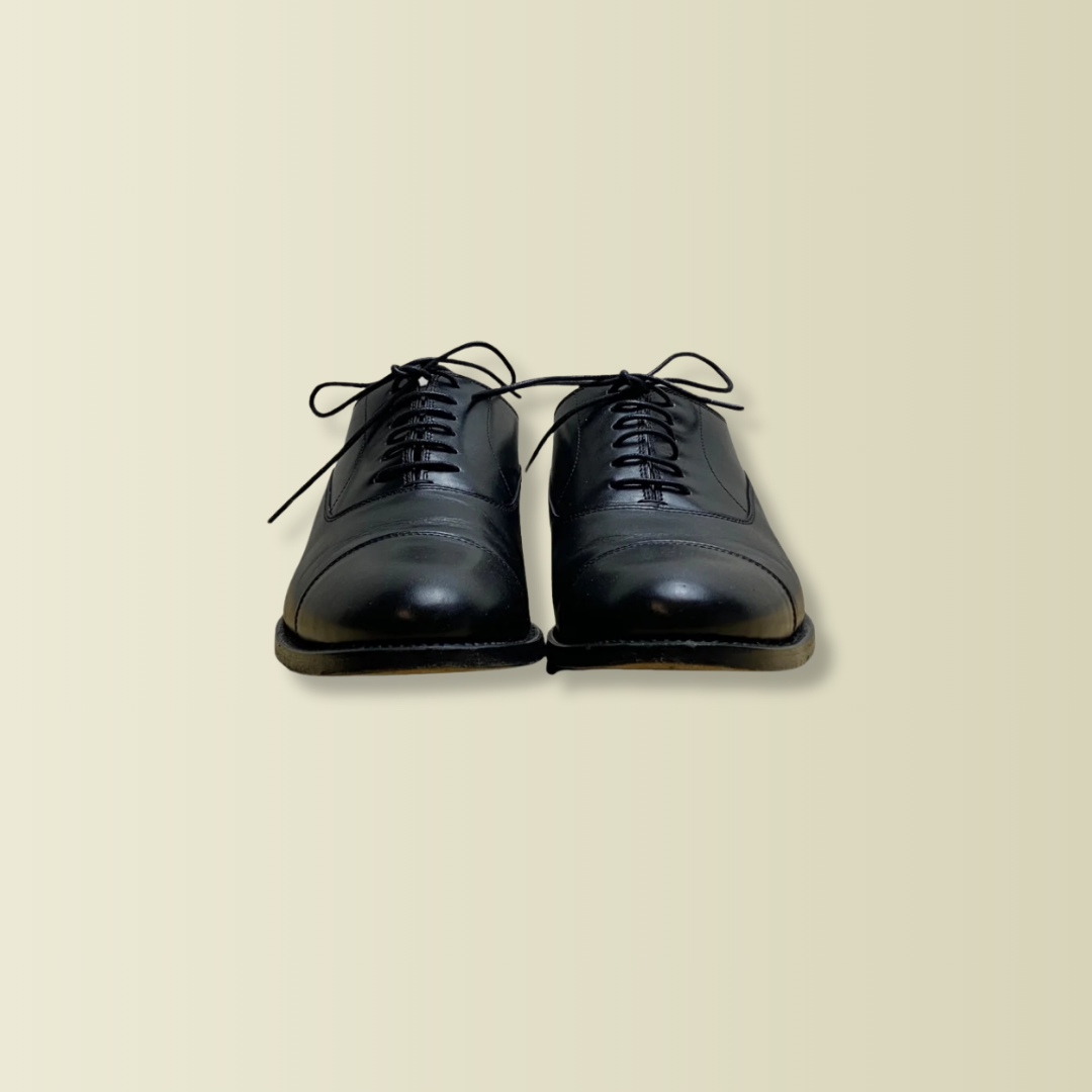 OXFORD BLACK CALF (VINTAGE)