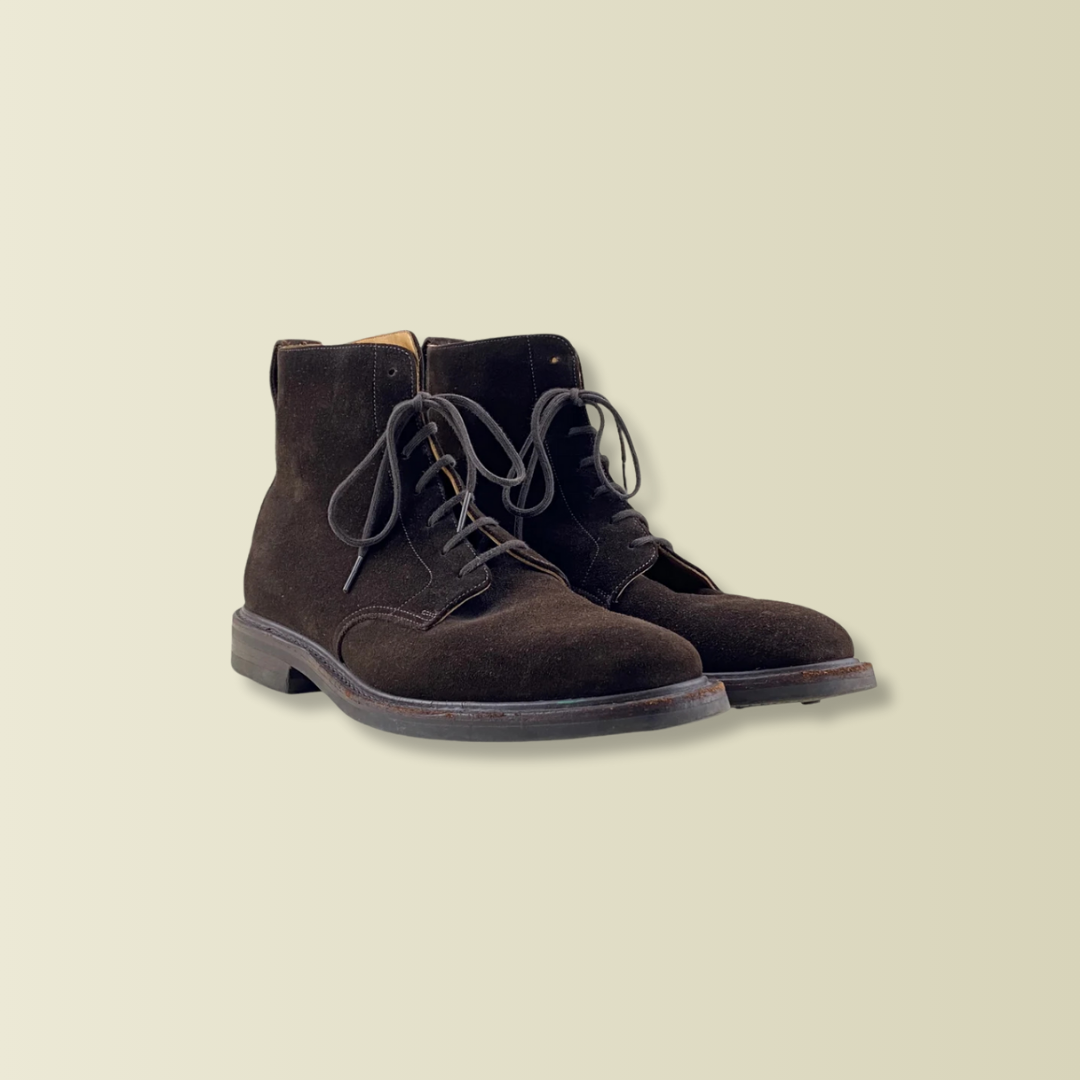 LEONARDO DARK BROWN SUEDE (VINTAGE)