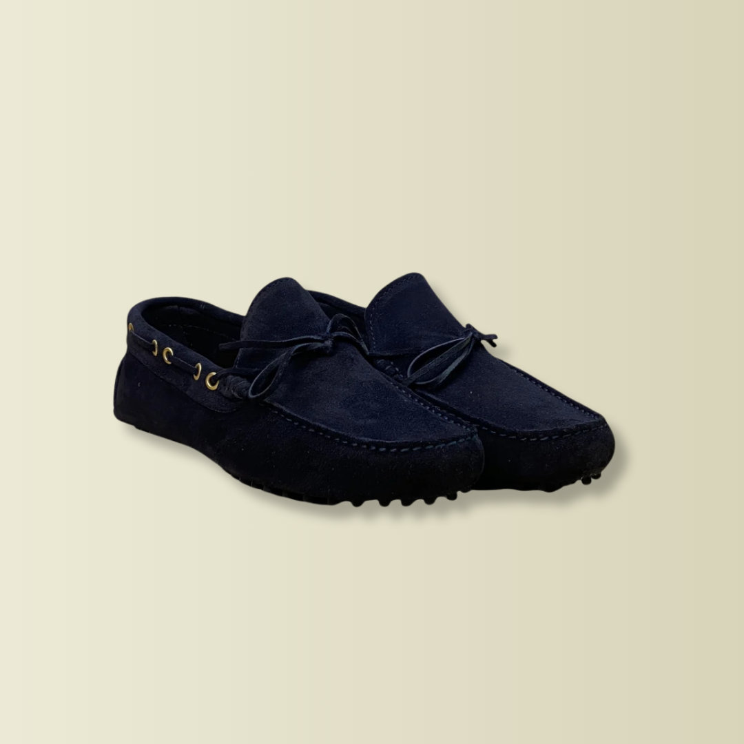 DRIVER NAVY SUEDE