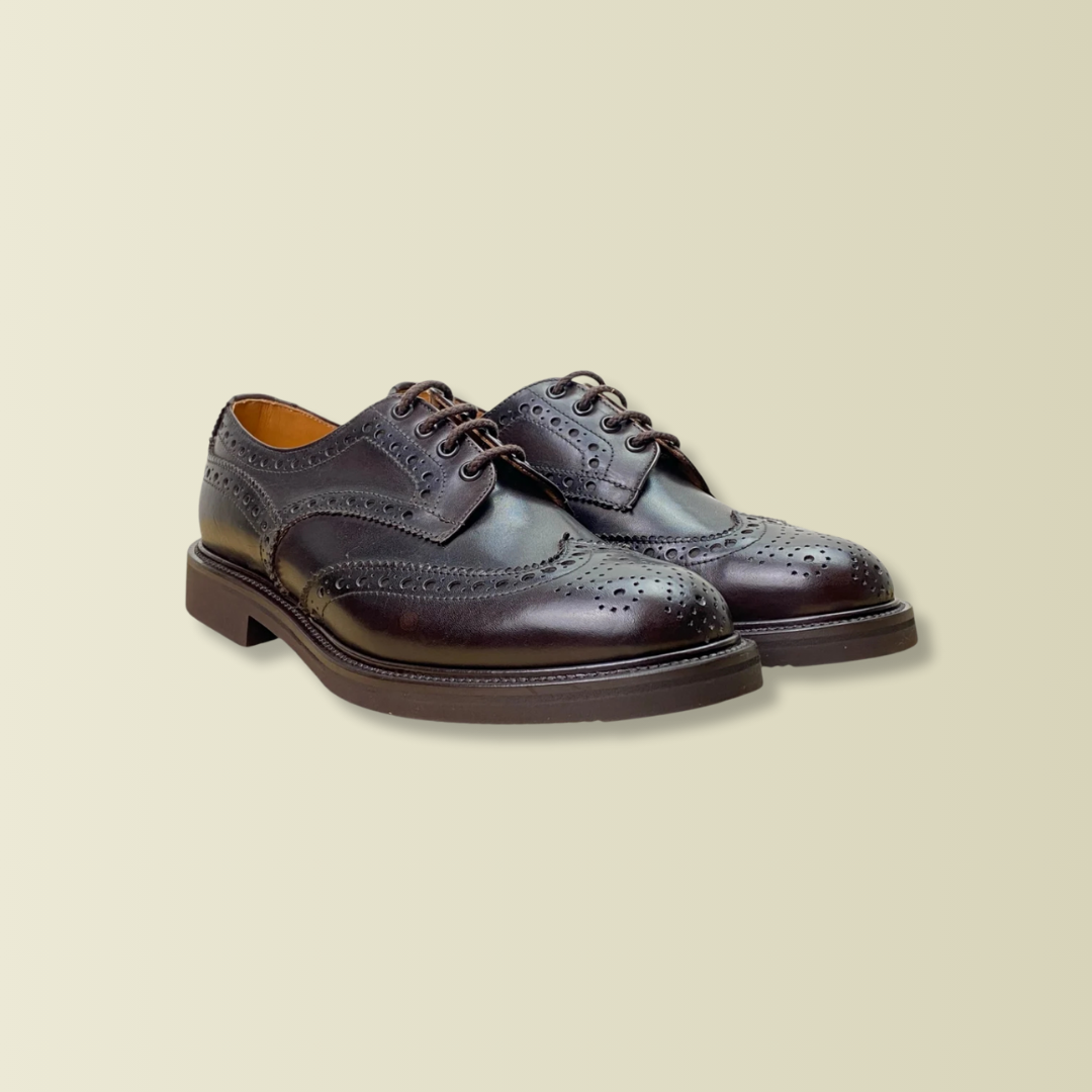 ALFRED DARK BROWN CALF