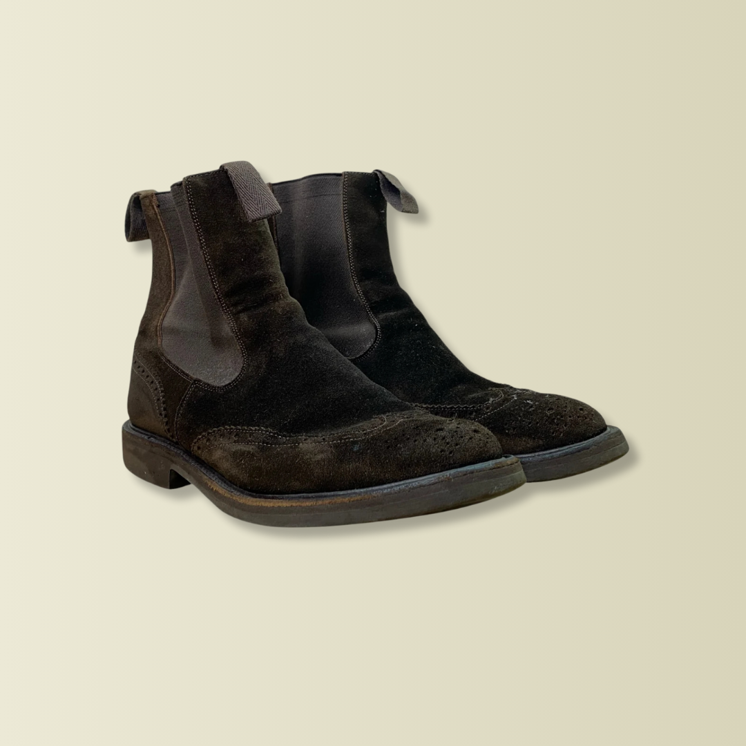 HENRY DARK BROWN SUEDE (VINTAGE)