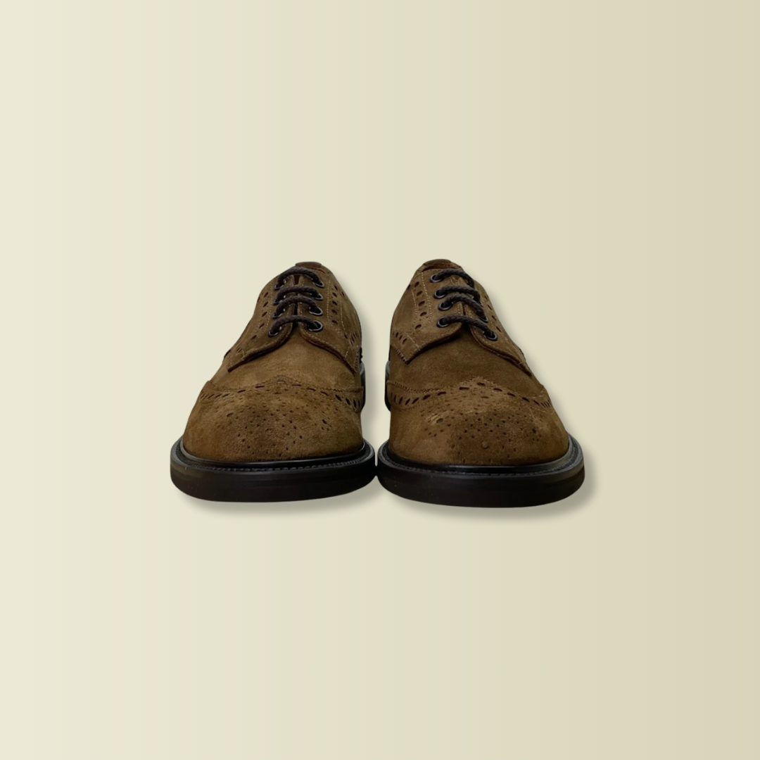 ALFRED CHESTNUT SUEDE