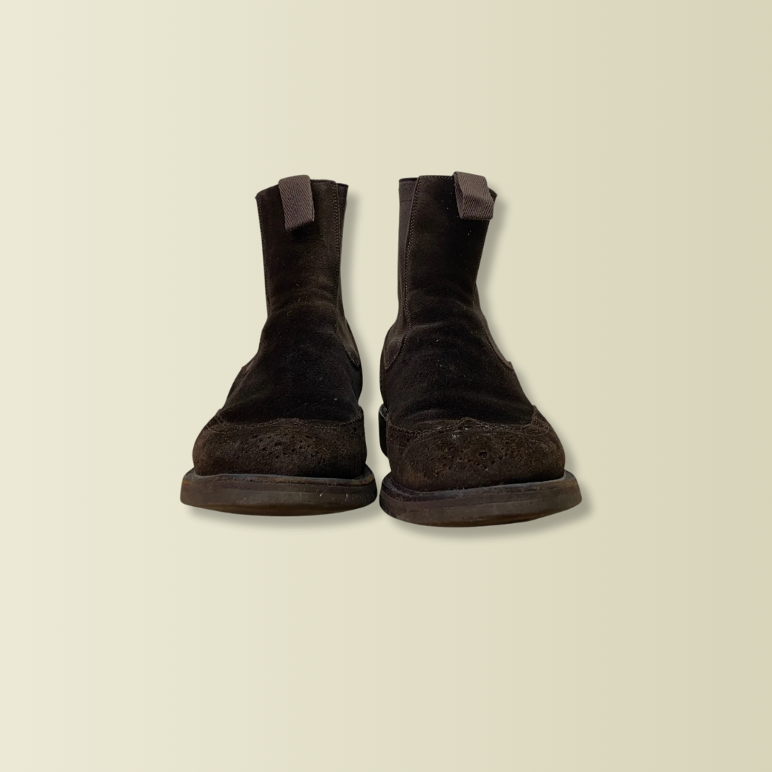 HENRY DARK BROWN SUEDE (VINTAGE)