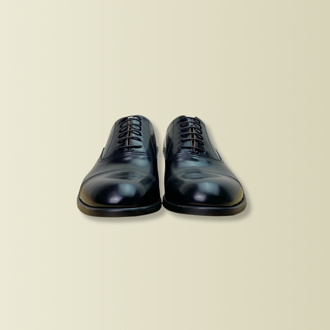 CLASSIC OXFORD BLACK BOOKBINDER CALF