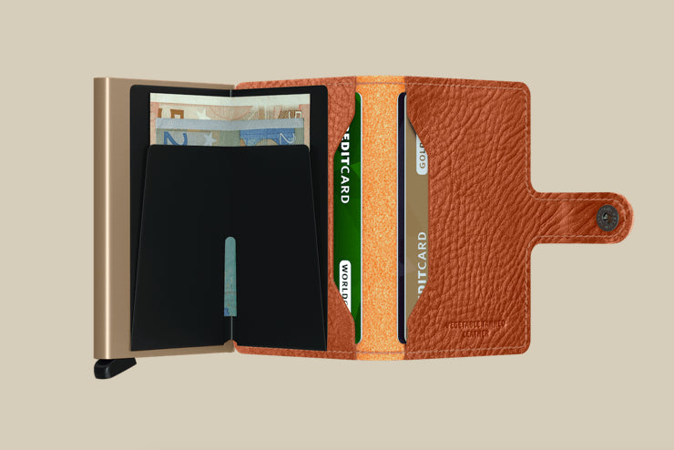 MINIWALLET SECRID VEG GRAIN