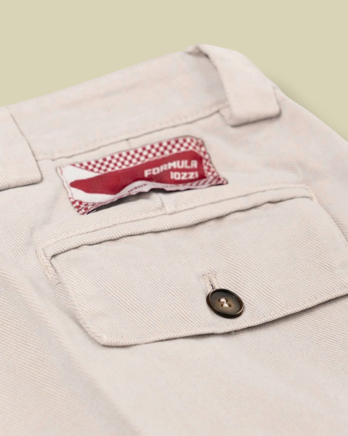 DOPPIA PINCES CHINO OFF WHITE