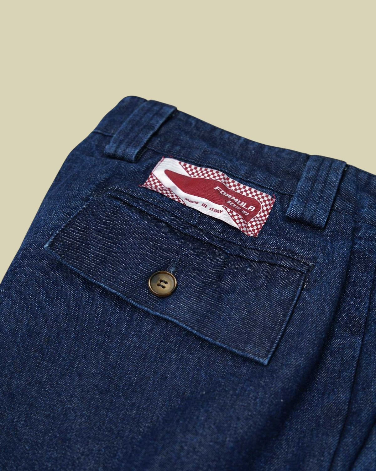 DOPPIA PINCES CHINO DENIM