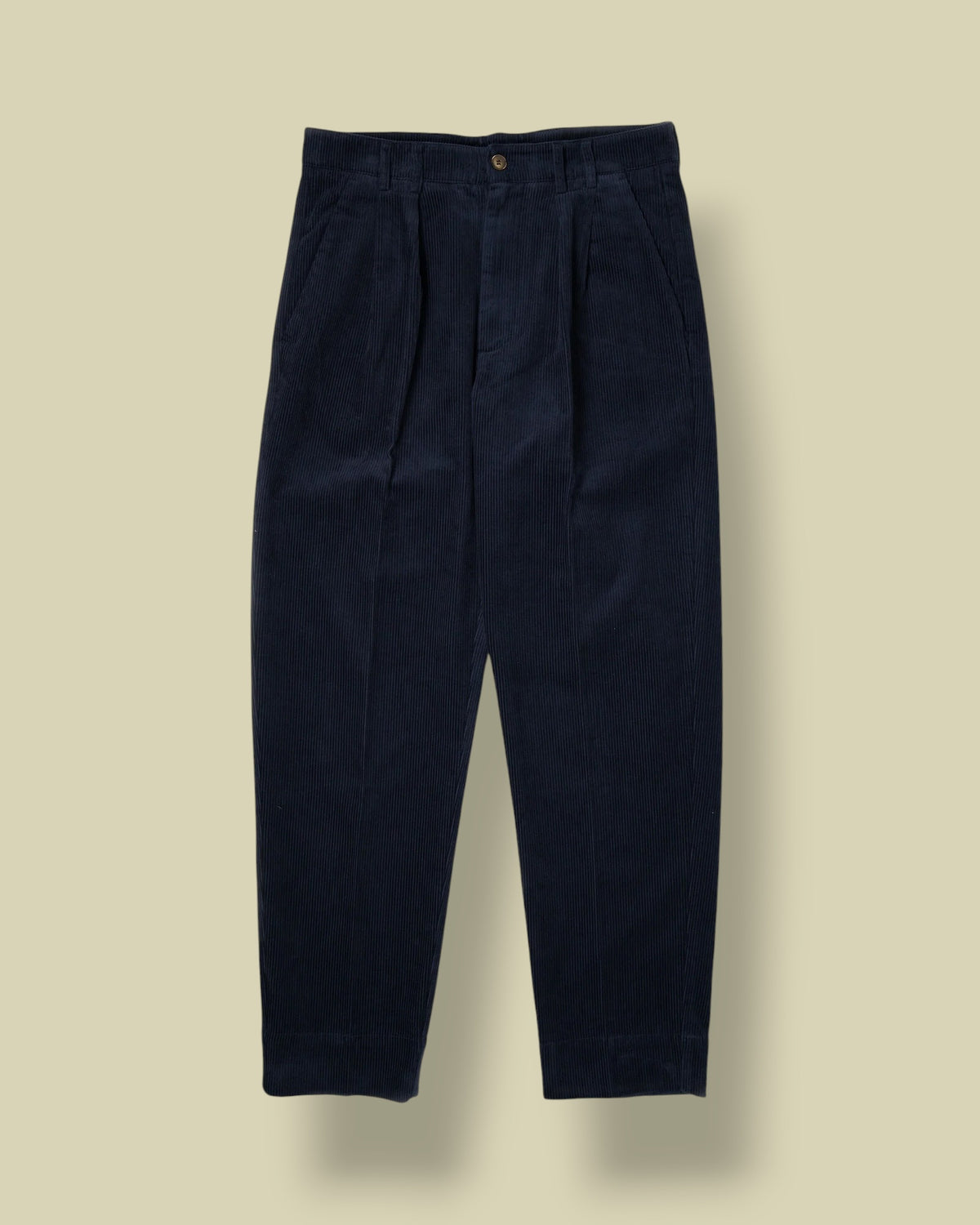 DOPPIA PINCES CHINO CORDUROY NAVY