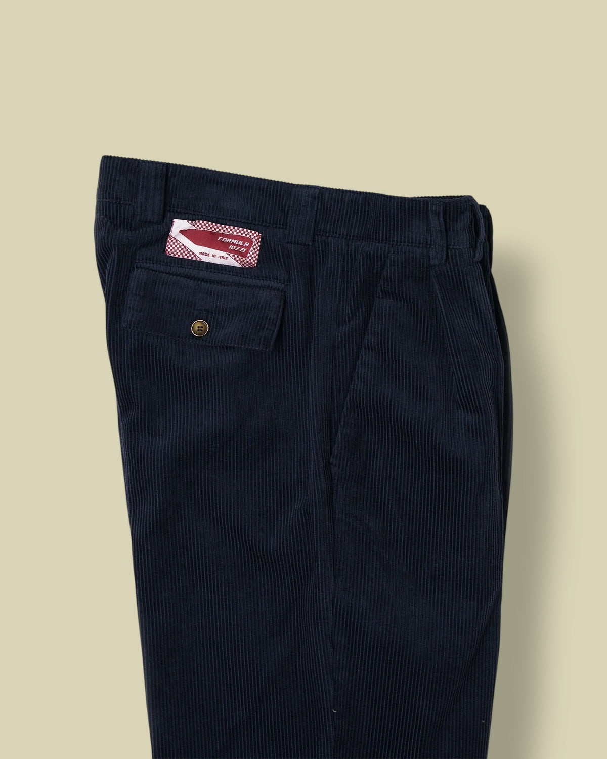 DOPPIA PINCES CHINO CORDUROY NAVY